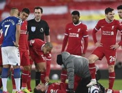 Cedera Jordan Henderson Perburuk Kekalahan Liverpool Dari Everton